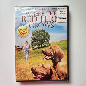 Where the Red Fern Grows (DVD, 1974) New, Sealed